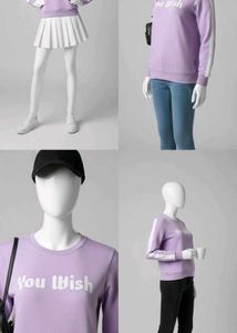 Richlook Women Crew Neck Purple Sweatshirt 💜