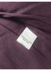 js. crew original  Burgundy Leather Vest