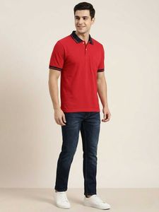 🛑 Men's Red Polo T-Shirt