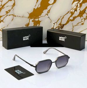 Mont Blanc Octagonal Sunglasses