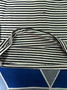white striped top for women