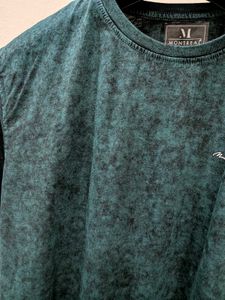 Men's Green Tie-Dye T-Shirt