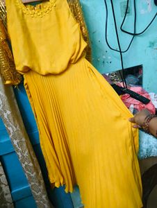 new yellow dress for eid