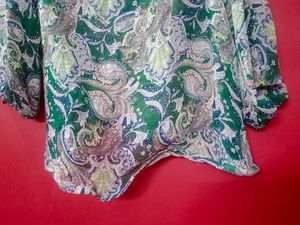 Paisley Print Blouse