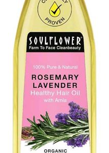 Soulflower Rosemary Lavender Hair Oil
