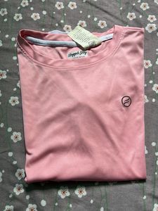 New Pink Athletic T-Shirt