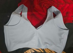 Seamless Bra - pastel blue