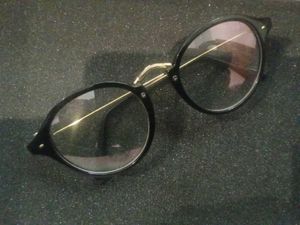 Round Frame Clear Lens Glasses