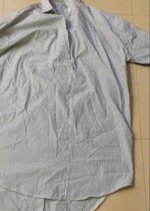 Blue Stripped Party Wear Shirt