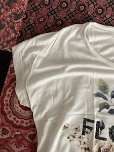 White Crop Top From Lifestyle