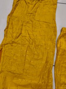 Yellow Kurta Set