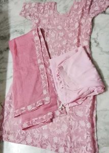 NEW Pink fancy Kurta Set with Dupatta