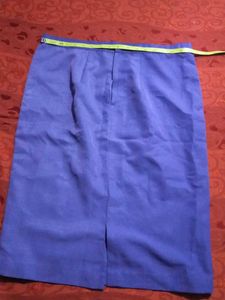 Vintage Purple Skirt Suit