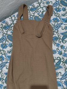 Ribbed Knit Midi Dress