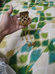Bohemian Mirror kashmiri Jhumka