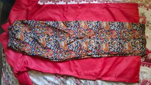Ajrakh Print Kurta Set With Jacket New One