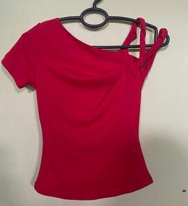 Vibrant Red Savana Dress