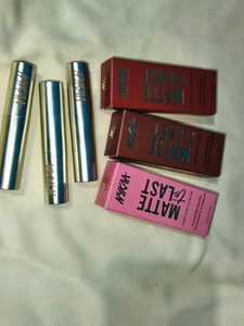Nykaa Matte to Last Lipsticks (Set of 3)