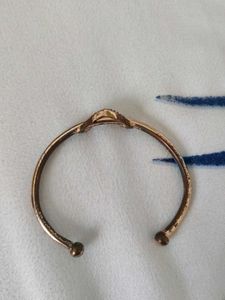 Elegant infinity Rose Gold Cuff Bracelet