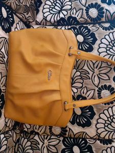 original ollee Stylish Yellow Handbag