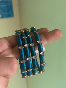 Silk Thread Bangles + Gift