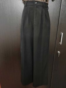 Black Wide Leg Trousers