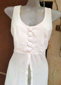 Elegant White Maxi Dress
