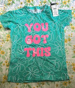 Cute Green "You Got This" Graphic Tee