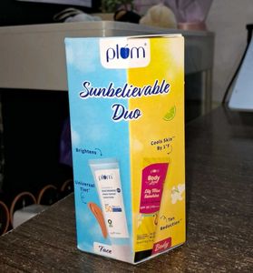 Plum Sunbelievable Duo Sunscreen and Body Lotion