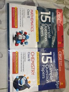 Class 12 Maths & Chemistry Sample Papers