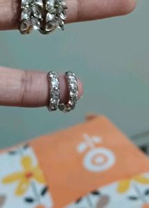 Savana Sparkling Hoop Earrings