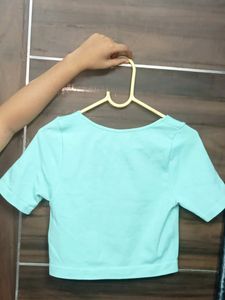 Crop Slim Fit Top