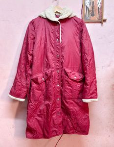 Korea Imported Maroon Heavy Jackets (Women's)