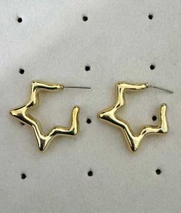 4 pairs Multi-Style Gold Tone Earring Set