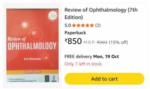 Review of Ophthalmology - 7th Edition