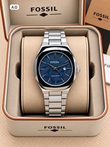 Fossil Black Stainless Steel Watch