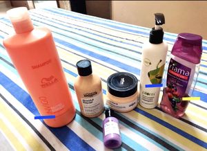 Combo offer Wella, L'oreal, Plum, Fiama