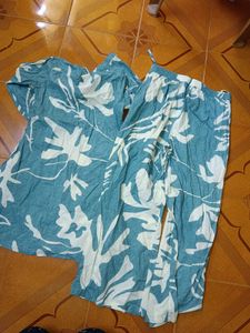 Boho Floral Print co ord set