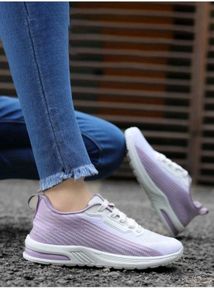 Women's Lavender &amp; White Sneakers