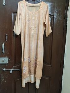 Excellent  Fully Worked Plus size Party wear Kurta