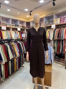 Women's Burgundy Kurti