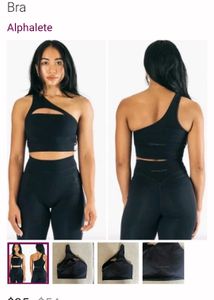 Sleek Black Cutout Top