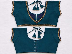 Designer Silk Blouses Set