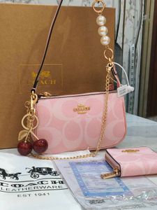 Coach Nolita Gift packaging with charm& pouch 🩷