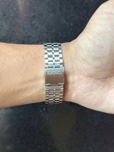 Casio Quartz Watch aqua Dial