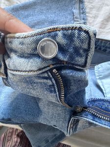zara Light Wash Flare Jeans