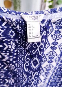 Boho Print A-Line Mini Dress