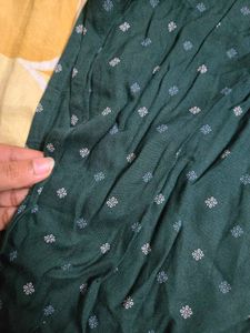 Elegant Green Printed Kurta
