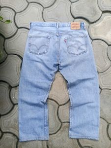 Levis Distressed Denim Jeans
