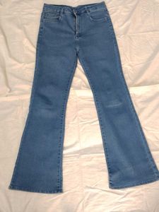 Classic Blue Flare Jeans